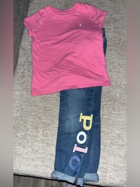 Polo Ralph Lauren Girls Outfit Size 7